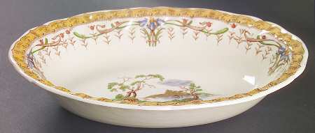 Michelham 10" Oval Vegetable Bowl