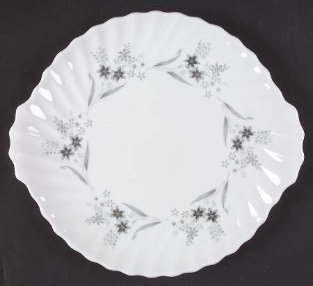 Millefleur Handled Cake Plate