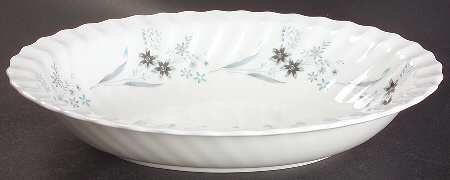 Millefleur 10" Oval Vegetable Bowl