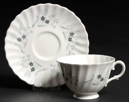 Millefleur Footed Cup & Saucer Set