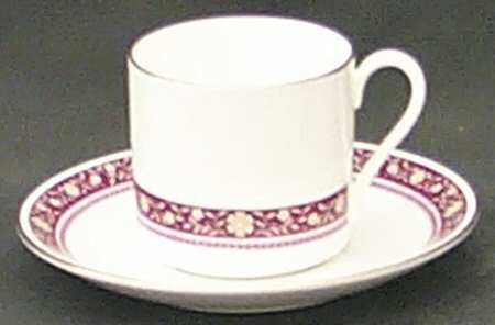 Minuet Flat Demitasse Cup & Saucer Set