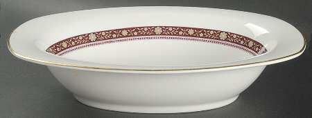 Minuet 11" Oval Vegetable Bowl