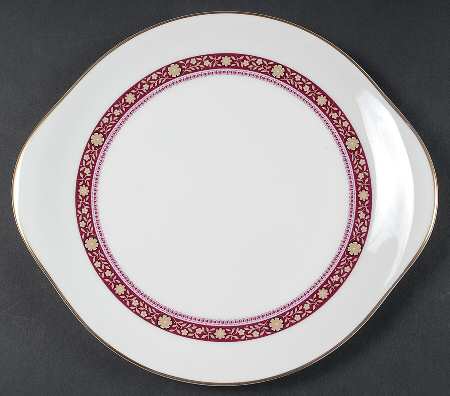 Minuet Handled Cake Plate