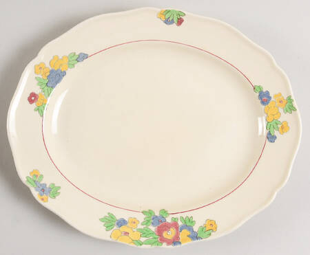 Minden 10" Oval Serving Platter