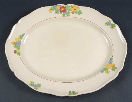 Minden 13" Oval Serving Platter