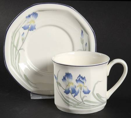 Minerva Flat Demitasse Cup & Saucer Set