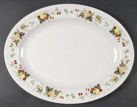 Miramont 13" Oval Serving Platter