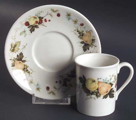 Miramont Flat Demitasse Cup & Saucer Set