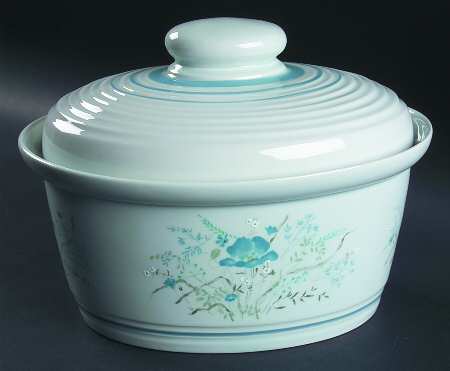 Morning Dew 2.5 Quart Oval Covered Casserole by Royal Doulton