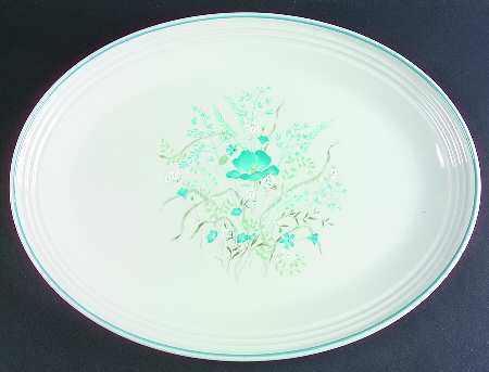 Morning Dew 16" Oval Serving Platter by Royal Doulton