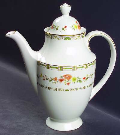Mosaic Garden Coffee Pot & Lid
