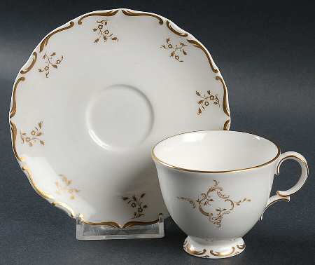 Monteigne Footed Demitasse Cup & Saucer Set