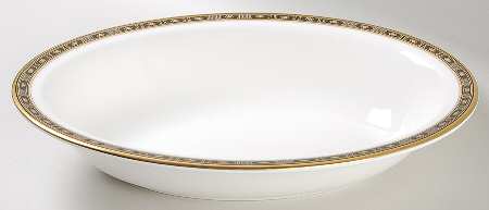 Monaco 10" Oval Vegetable Bowl