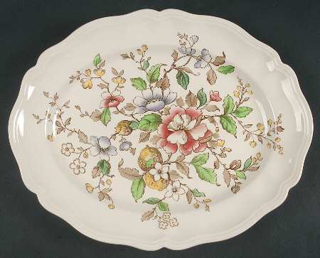 Monmouth 13" Oval Serving Platter