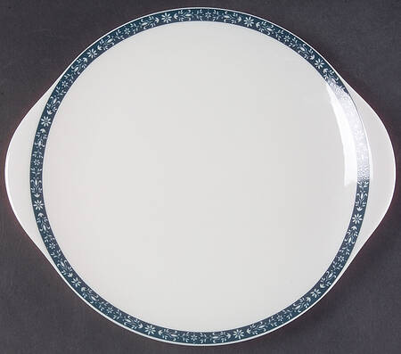 Moonstone Handled Cake Plate