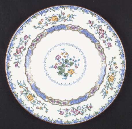 Morella Blue (H2474, Light Cream Background) by Royal Doulton