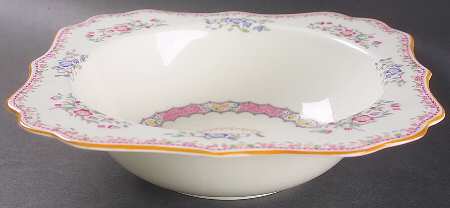 Morella Pink 9" Square Vegetable Bowl