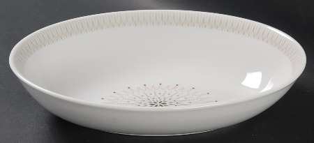 Morning Star 9" Oval Vegetable Bowl