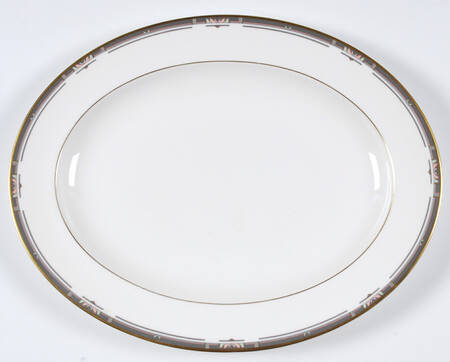 Musicale 13" Oval Serving Platter