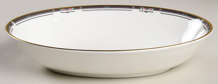 Musicale 9" Oval Vegetable Bowl