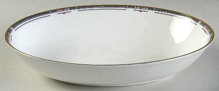 Musicale 9" Oval Vegetable Bowl