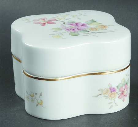 Mystic Dawn Pink Square Box & Lid