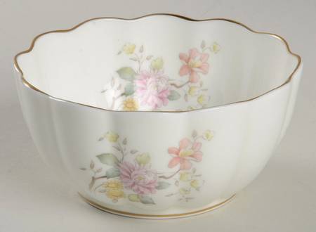 Mystic Dawn Pink Open Sugar Bowl