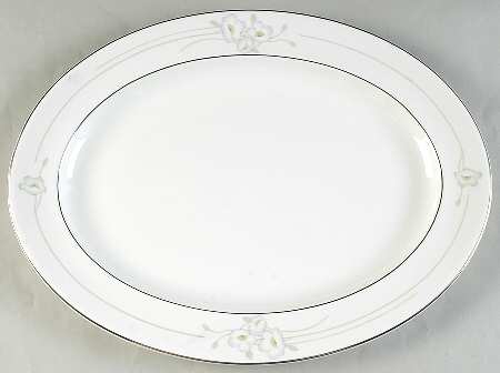 Mystique 16" Oval Serving Platter