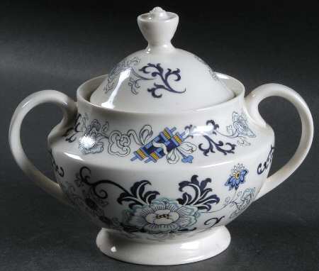 Nankin Sugar Bowl & Lid