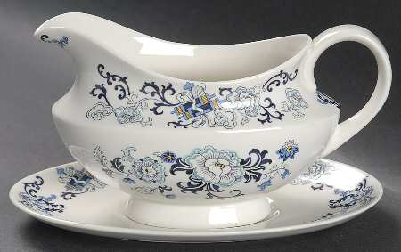 Nankin Gravy Boat & Underplate