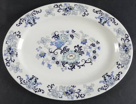 Nankin 13" Oval Serving Platter