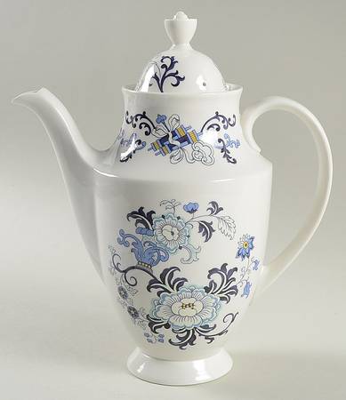 Nankin Coffee Pot & Lid