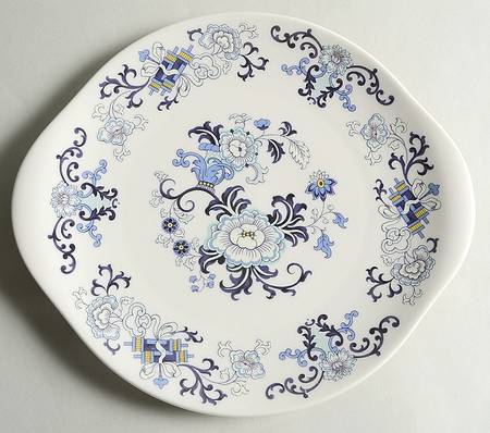 Nankin Handled Cake Plate