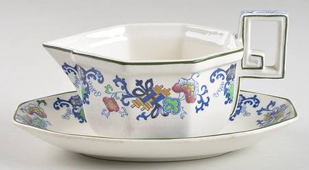 Nankin Gravy Boat & Underplate