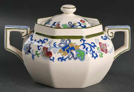 Nankin Sugar Bowl & Lid