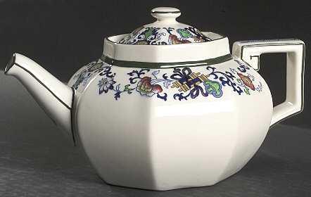 Nankin Teapot & Lid
