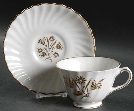 Napier Footed Cup & Saucer Set