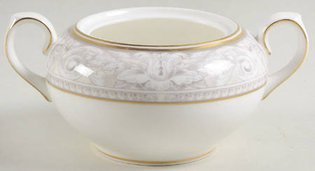 Naples (Gold Trim) Sugar Bowl No Lid