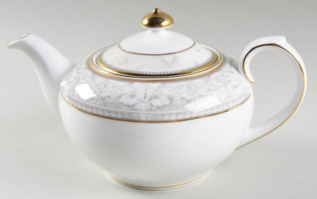 Naples (Gold Trim) Teapot & Lid