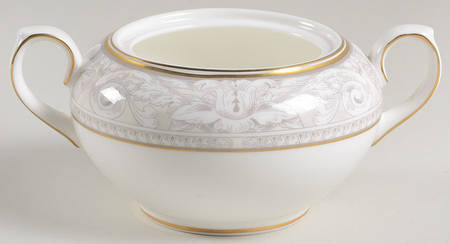 Naples (Gold Trim) Sugar Bowl No Lid