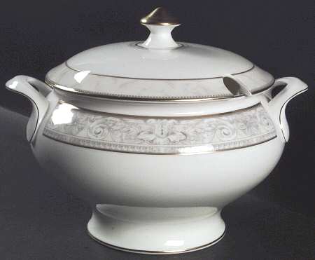 Naples (Gold Trim) Tureen &  Lid
