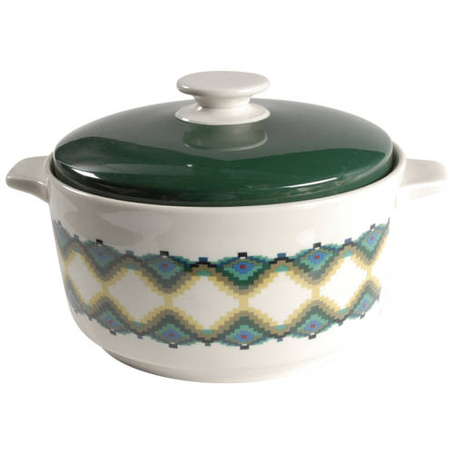 Navajo 2.75 Qt Round Covered Casserole