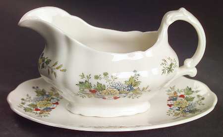 New Hampshire Gravy Boat & Underplate/Relish
