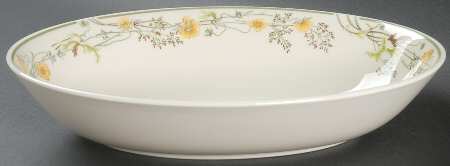 Nicole 9" Oval Vegetable Bowl