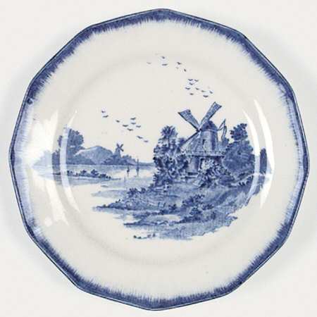 Norfolk Blue (Multisided) Bread & Butter Plate