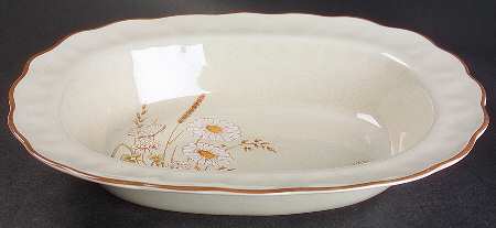 Norfolk 10" Oval Vegetable Bowl