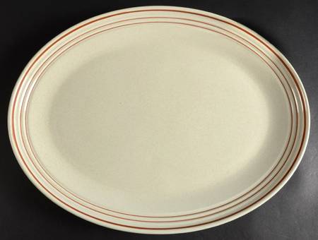 Nutmeg 16" Oval Serving Platter