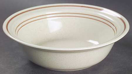 Nutmeg Rim Fruit/Dessert (Sauce) Bowl