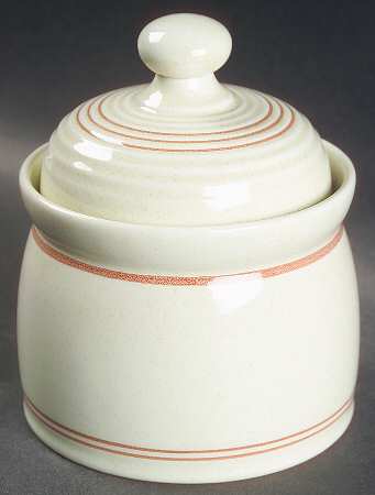 Nutmeg Sugar Bowl & Lid