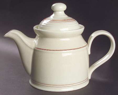 Nutmeg Teapot & Lid